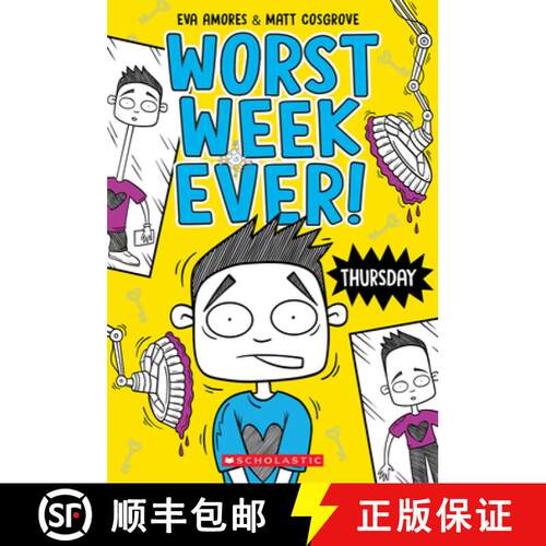 【3-4周达】Thursday (Worst Week Ever #4): Volume 4 [9781338857603]