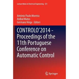 2014 11th Control 9783319384153 4周达 Controlo Portuguese Proceedings Conference Automatic the