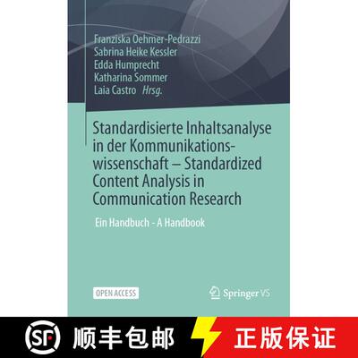 【3-4周达】Standardisierte Inhaltsanalyse in der Kommunikationswissenschaft – Standardized Content A... [9783658361785]