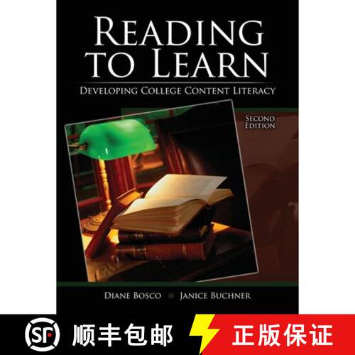 【3-4周达】Reading to Learn: Developing College Content Literacy [9781465275400]
