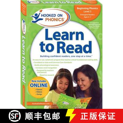 Hooked on Phonics Learn to Read, First Grade, Level 1 (Hooked on Phonics: Level 1)with DVD [9781604991444]