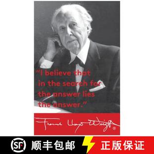 【3-4周达】Frank Lloyd Wright Portrait Magnet [9780735346864]