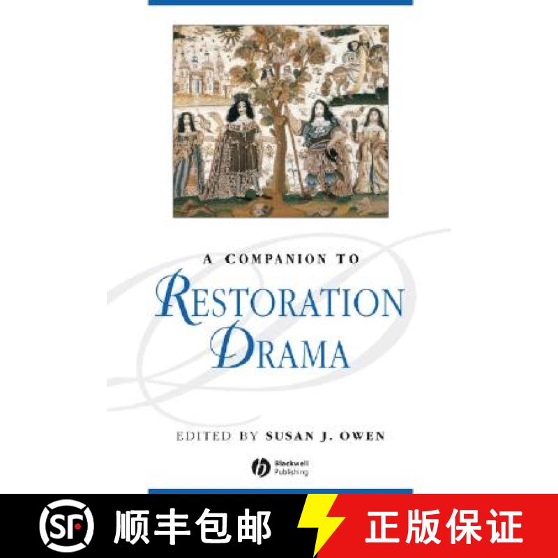 【2-3周达】A Companion To Restoration Drama [Wiley文学] [9781405176101]