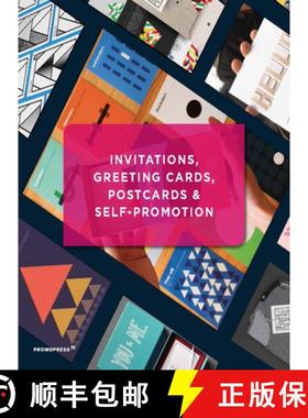【3-4周达】Invitations, Greeting Cards, Postcards and Self-Promotion [9788417412197]