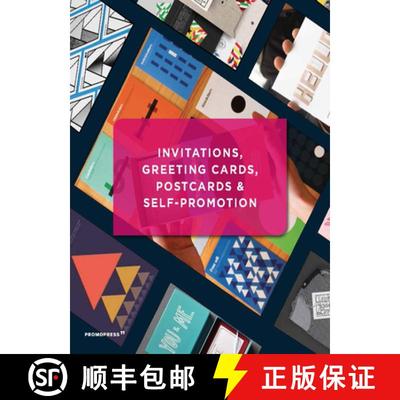 【3-4周达】Invitations, Greeting Cards, Postcards and Self-Promotion [9788417412197]