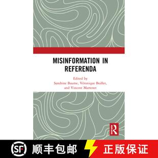 【3-4周达】精装 MISINFORMATION IN REFERENDA MARTENE [9780367224035]