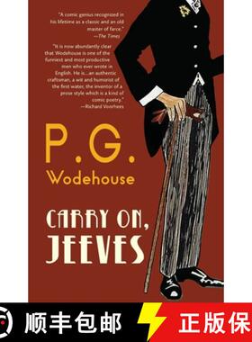 【3-4周达】Carry On, Jeeves (Warbler Classics Annotated Edition) [9781959891406]
