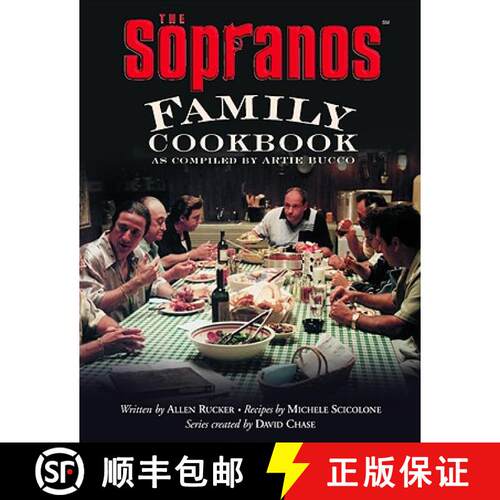 【3-4周达】精装 The Sopranos Family Cookbook: As Compiled by Artie Bucco [9780446530576]