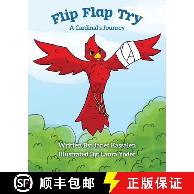 【3-4周达】Flip Flap Try . . . A Cardinal's Journey [9780998980126]