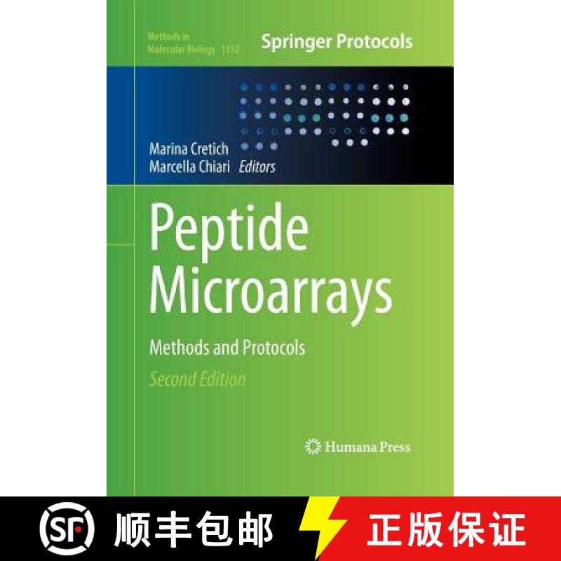 【4周达】Peptide Microarrays : Methods and Protocols [9781493949687]