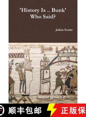 【3-4周达】'History Is .. Bunk Who Said? [9781365621444]