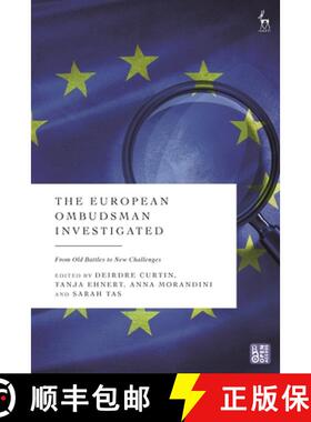 预订 The European Ombudsman Investigated: From Old Battles to New Challenges [9781509975600]