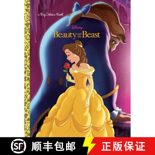 【3-4周达】精装 Beauty and the Beast Big Golden Book (Disney Beauty and the Beast) [9780736435758]