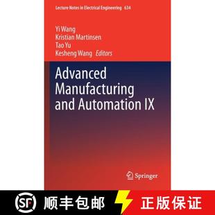 Advanced 9789811523434 4周達 Automation and Manufacturing