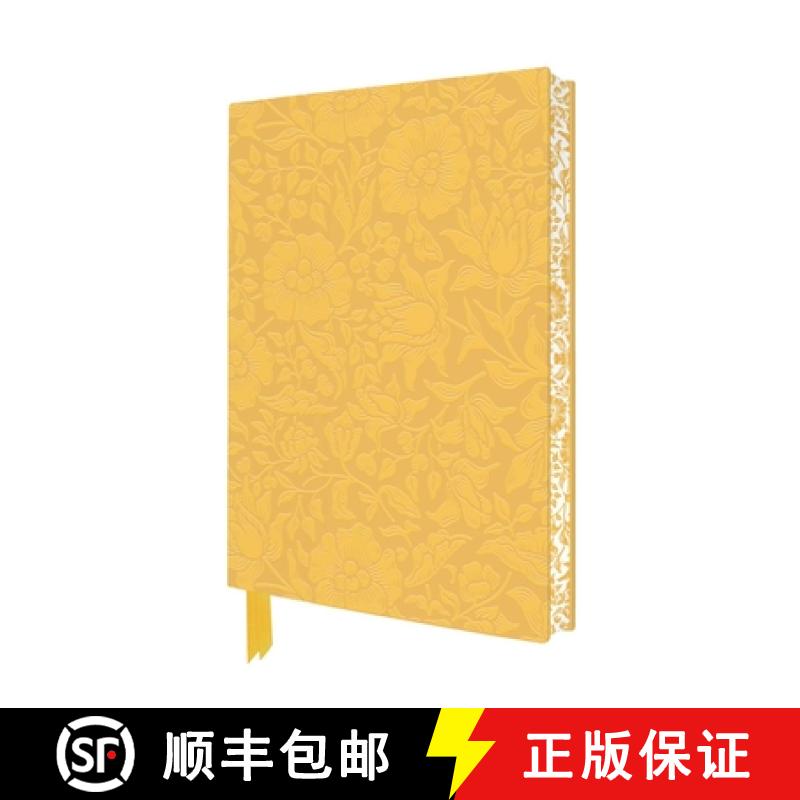 【2-3周达】William Morris: Mallow Artisan Art Notebook (Flame Tree Journals) [9781835621882]