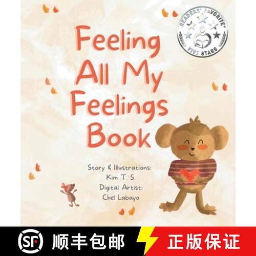 【3-4周达】精装 Feeling All My Feelings Book: A Picture book about dealing with emotions like anger, ... [9786210602418]