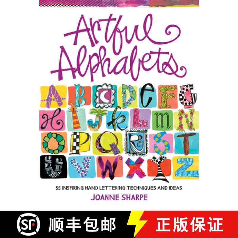 【3-4周达】Artful Alphabets: 55 Inspiring Hand Lettering Techniques and Ideas [9781440353062]