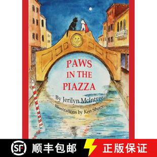 【3-4周达】Paws in the Piazza: Harley's Venetian Adventure [9780989375320]