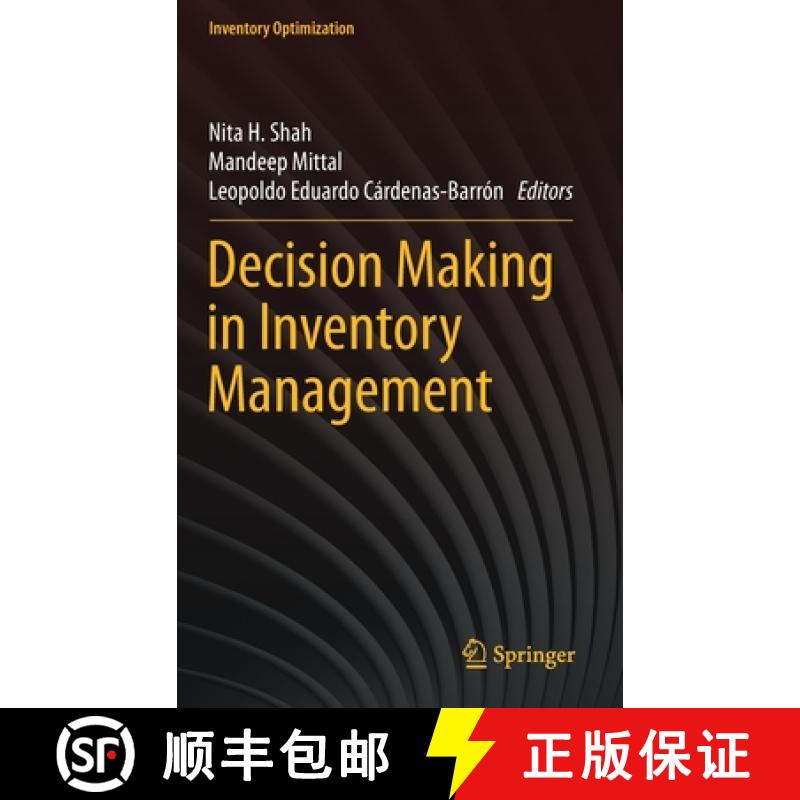 【3-4周达】Decision Making in Inventory Management [9789811617287]