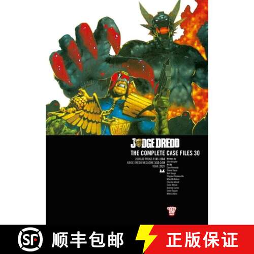 【3-4周达】Judge Dredd: The Complete Case Files 30 [9781781085486]