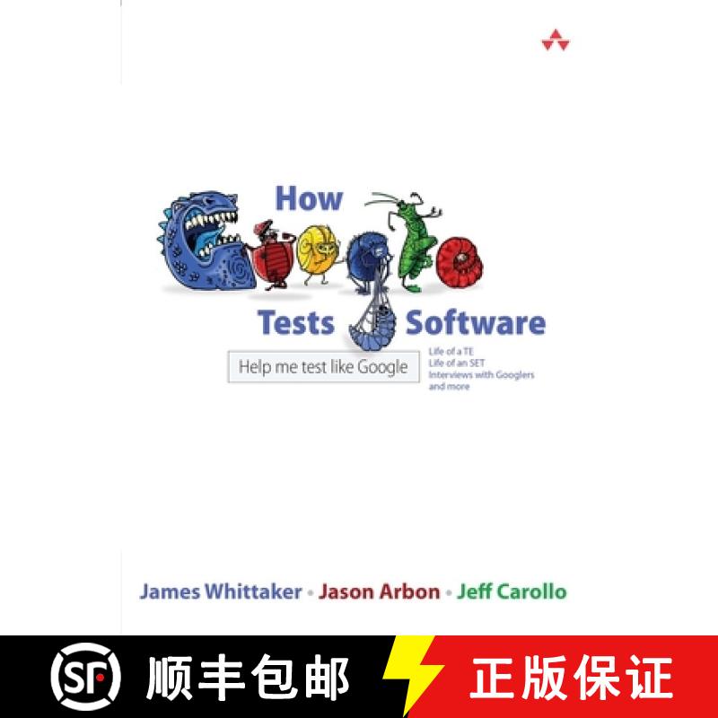 【3-4周达】How Google Tests Software [9780321803023]