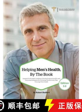 【3-4周达】Helping Men's Health, By The Book: Support for Prostate Conditions, Erectile Dysfunction (... [9781910521892]