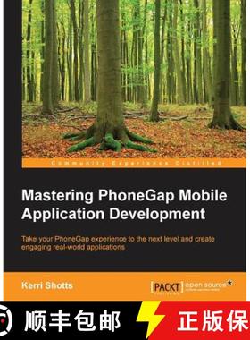 预订 Mastering PhoneGap Mobile Application Development [9781783288434]