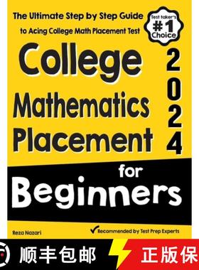 【3-4周达】College Mathematics Placement for Beginners: The Ultimate Step by Step Guide to Acing Coll... [9781637195659]