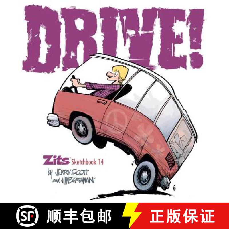 【3-4周达】Drive!, 26: Zits Sketchbook No. 14 [9781449401078]