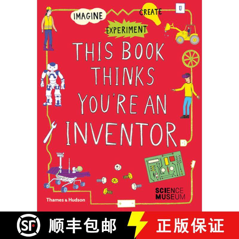 【3-4周达】这本书认为你是发明家 This Book Thinks You're an Inventor [9780500651766]
