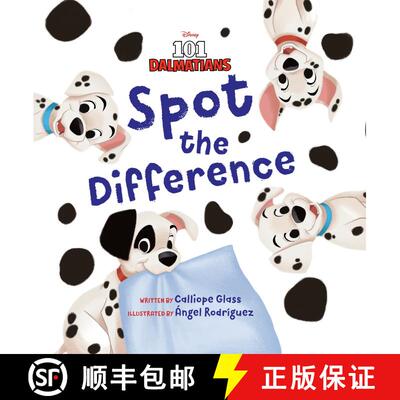 【3-4周达】精装 101 Dalmatians: Spot the Difference [9781368062275]
