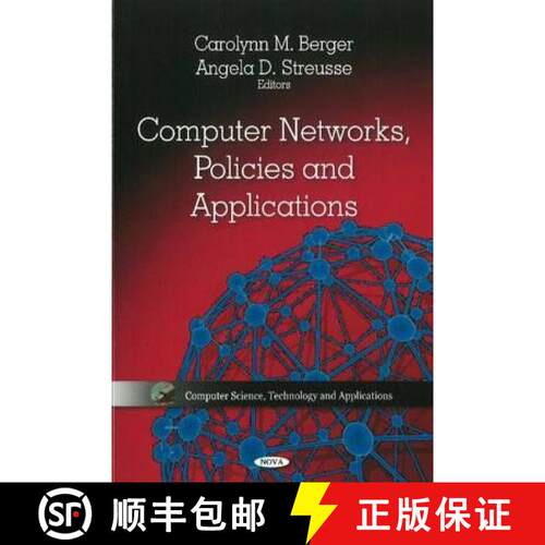 【3-4周达】精装 Computer Networks, Policies and Applications [9781612090887]