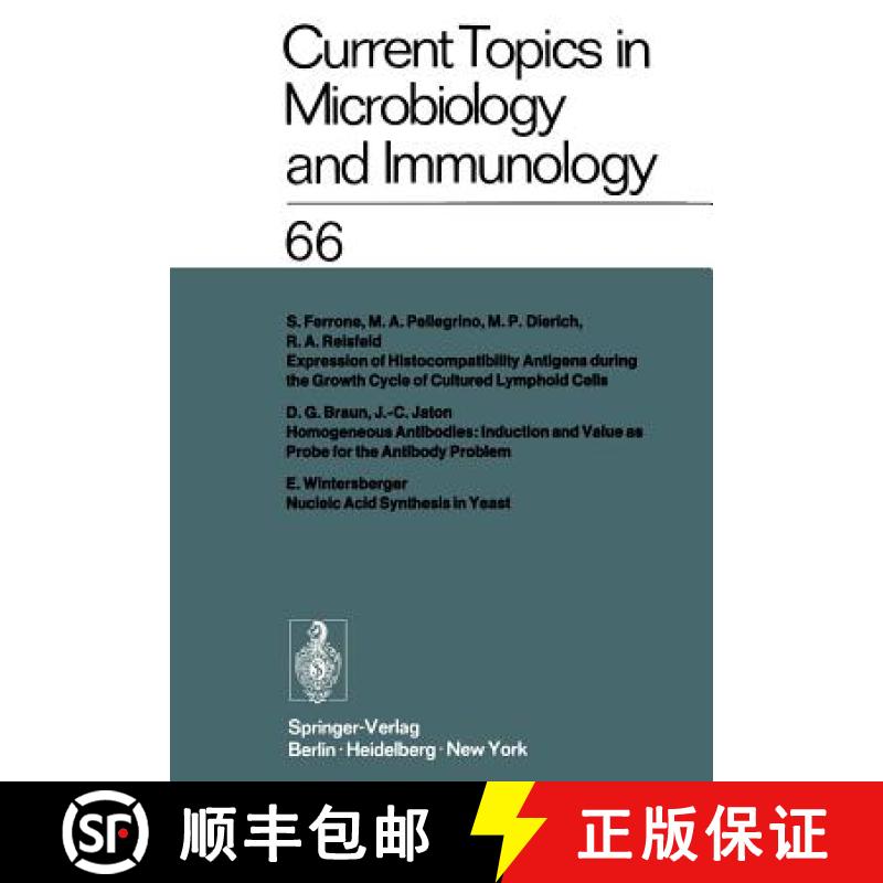【3-4周达】Current Topics in Microbiology and Immunology: Ergebnisse Der Mikrobiologie Und Immunität... [9783642659102]