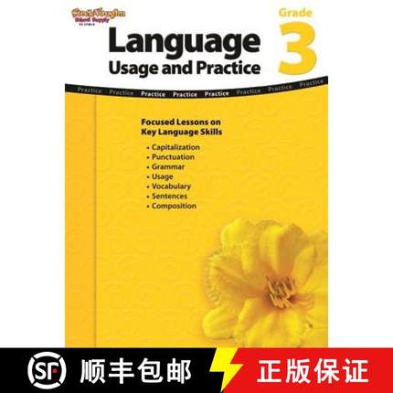 预订 Language: Usage and Practice: Reproducible Grade 3 [9781419027802]