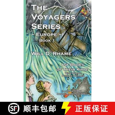 【3-4周达】The Voyagers Series - Europe: A New Multi-media Adventure Book 1 [9780984974511]