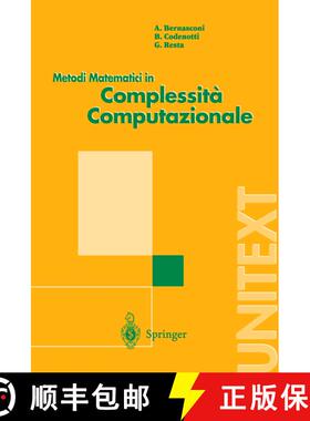 【3-4周达】Metodi Matematici in Complessita Computazionale [9788847000605]
