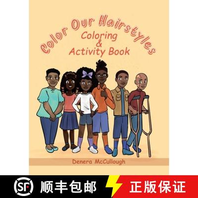 【3-4周达】Color Our Hairstyles [9781958018163]