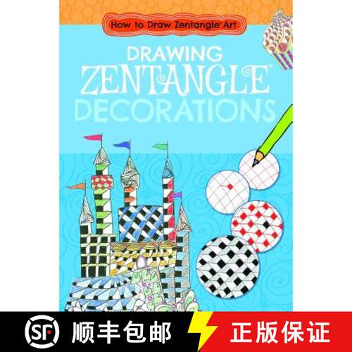 【3-4周达】Drawing Zentangle(r) Decorations [9781538242674]
