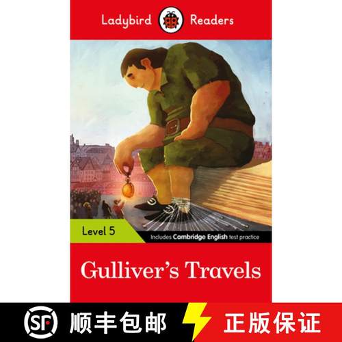 【3-4周达】Ladybird Readers Level 5 - Gulliver's Travels (ELT Graded Reader) [9780241401958]