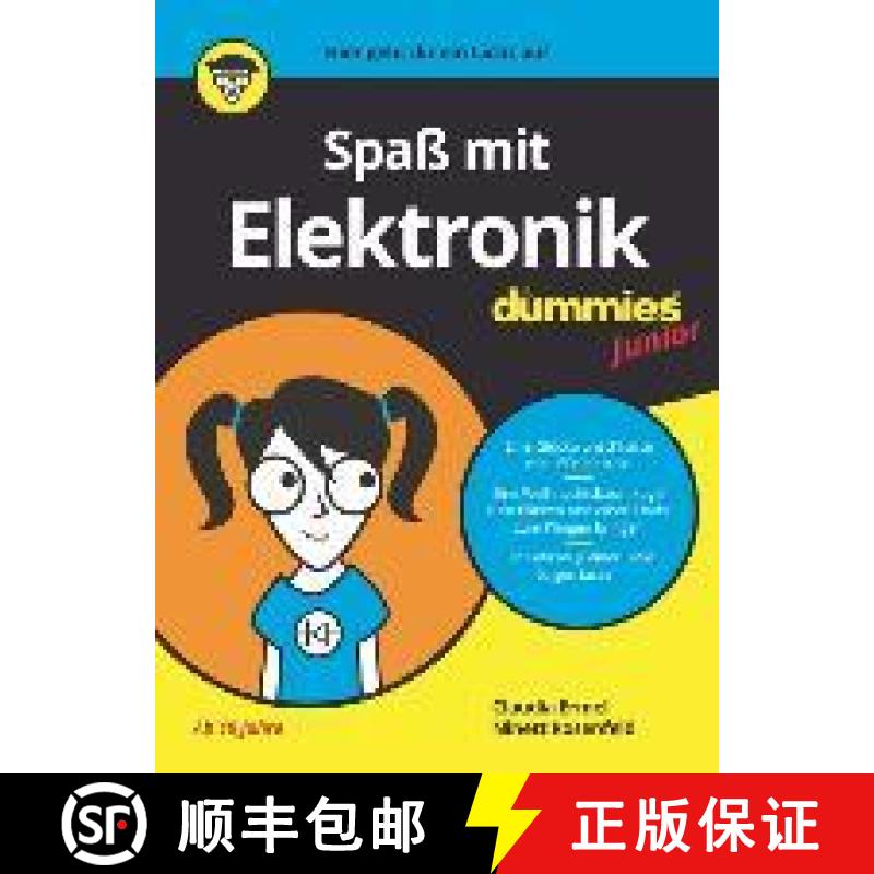 【3-4周达】Spass mit Elektronik fur Dummies Junior [9783527717057]