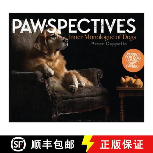 【3-4周达】精装 PAWSPECTIVES: Inner Monologue of Dogs [9798996737505]