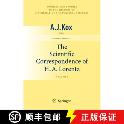 【3-4周达】The Scientific Correspondence of H.A. Lorentz : Volume I [9780387779393]