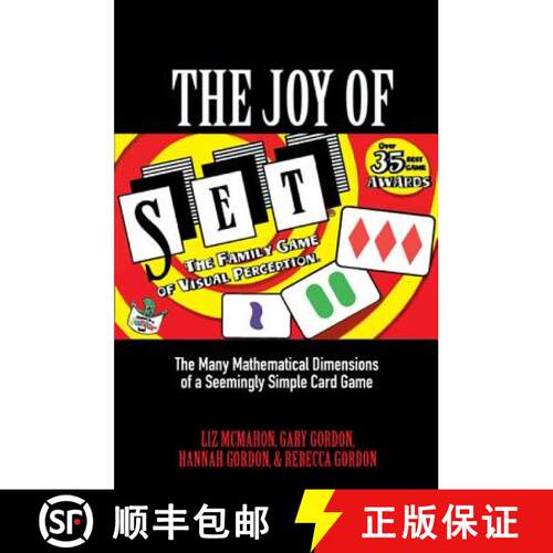 【3-4周达】精装 The Joy of SET – The Many Mathematical Dimensions of a Seemingly Simple Card Game [9780691166148]