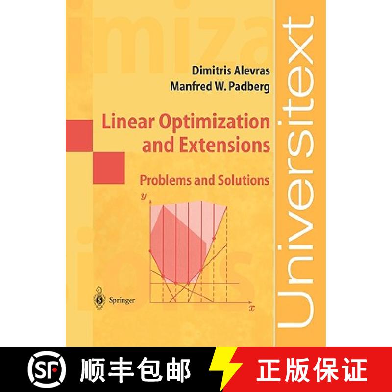 【3-4周达】Linear Optimization and Extensions : Problems and Solutions [9783540417446]