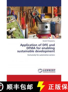 预订 Application of DFE and DFMA for enabling sustainable development [9786139442843]
