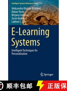 【3-4周达】E-Learning Systems : Intelligent Techniques for Personalization [9783319411613]