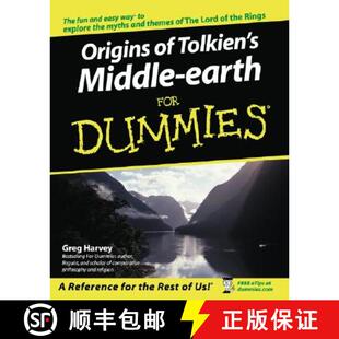 【3-4周达】The Origins Of Tolkien'S Middle-Earth For Dummies (R) [Wiley生活类] [9780764541865]