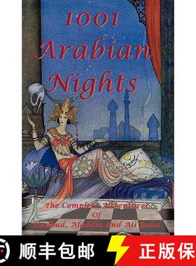 【3-4周达】1001 Arabian Nights - The Complete Adventures of Sindbad, Aladdin and Ali Baba - Special E... [9781934255209]