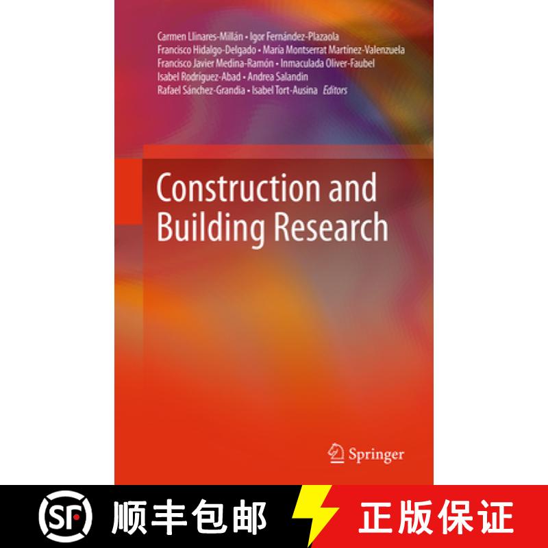 【3-4周达】Construction and Building Research [9789402401691]