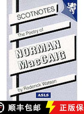 【3-4周达】Poetry of Norman MacCaig: (Scotnotes Study Guides) [9780948877070]